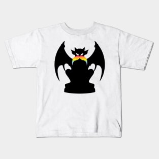 Diversity Mustache Gargoyle Kids T-Shirt